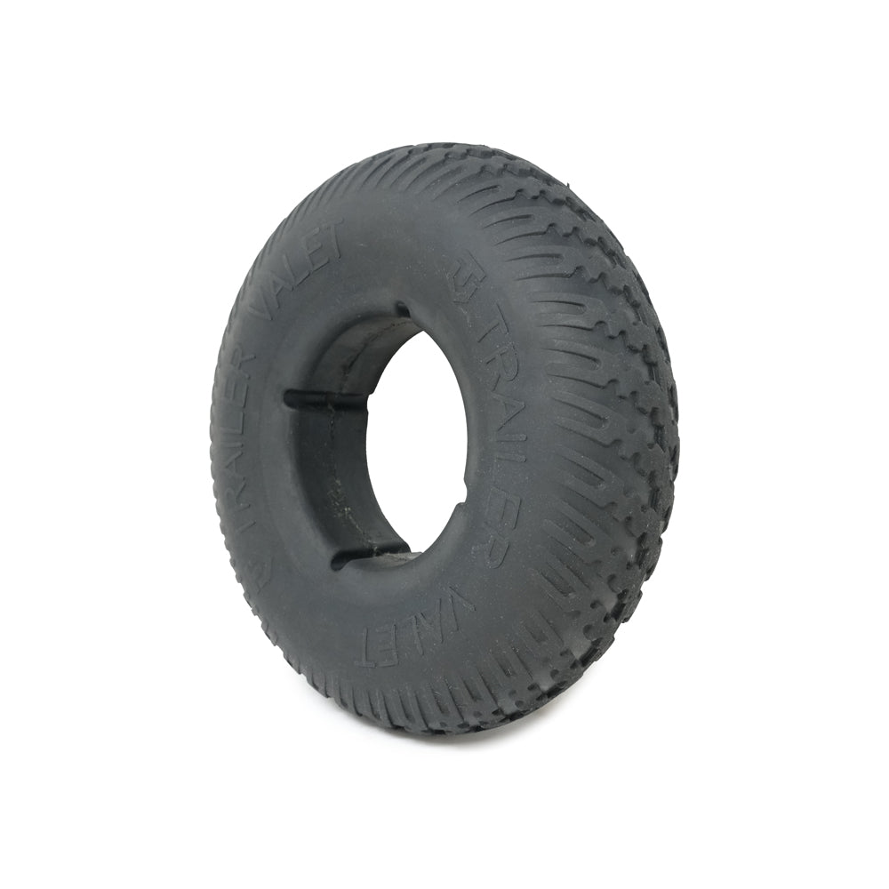Showcase solid rubber tire for Trailer Valet with durable tread detail - TVXLSR