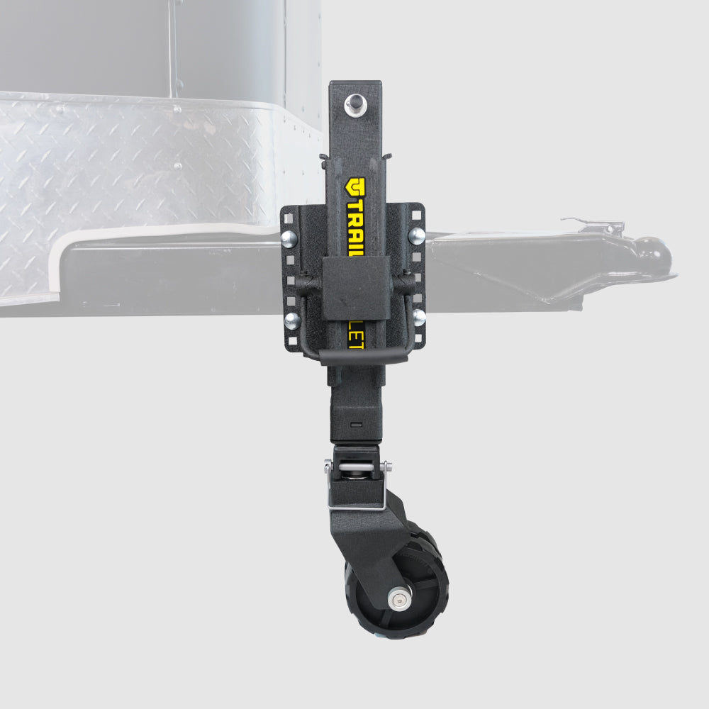 Trailer Valet JX3-SS Drill Jack – Dual Wheels for Overland/Marine