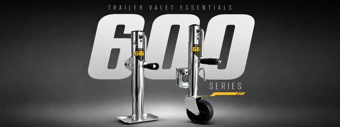 Trailer Valet Essentials 600 Series: Professional-Grade Corrosion-Resistant Trailer Jacks