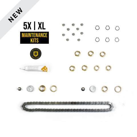 Trailer Valet maintenance kit for 5X and XL movers – compact packaging with new tag - TVXLMK