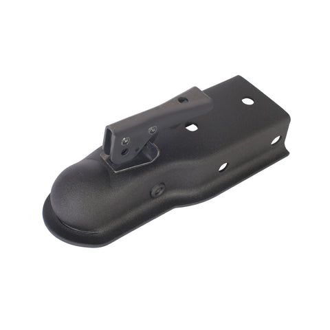 Angled perspective of 2-inch coupler designed for rugged and reliable performance - BSCS2007