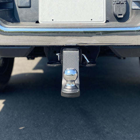 Front-facing image of 6,000 lbs drop hitch with powder-coated finish - BSDH0011