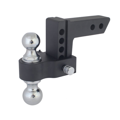 Display blackout 10K drop hitch with rugged finish for heavy-duty towing - BSDH0030