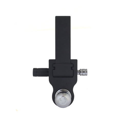 Showcase top profile of adjustable hitch for pin alignment and ball height - BSDH0033