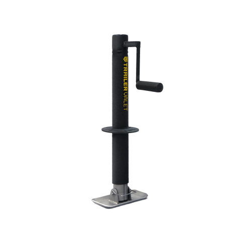 Studio image of JX2-C center mount trailer jack, isolated product view - TVJX2-C
