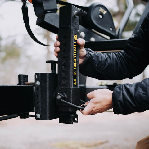 Rear profile of JX3-SS – stable trailer mounting with corrosion-resistant coating - TVJX3-SS