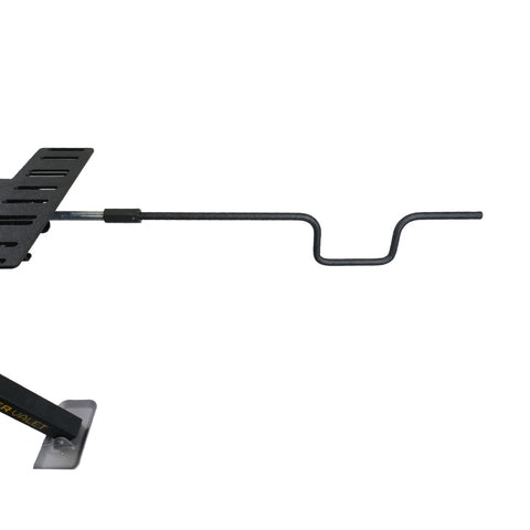 Hand crank attached – Trailer Valet stabilizer jack user-friendly manual setup - STJS0010