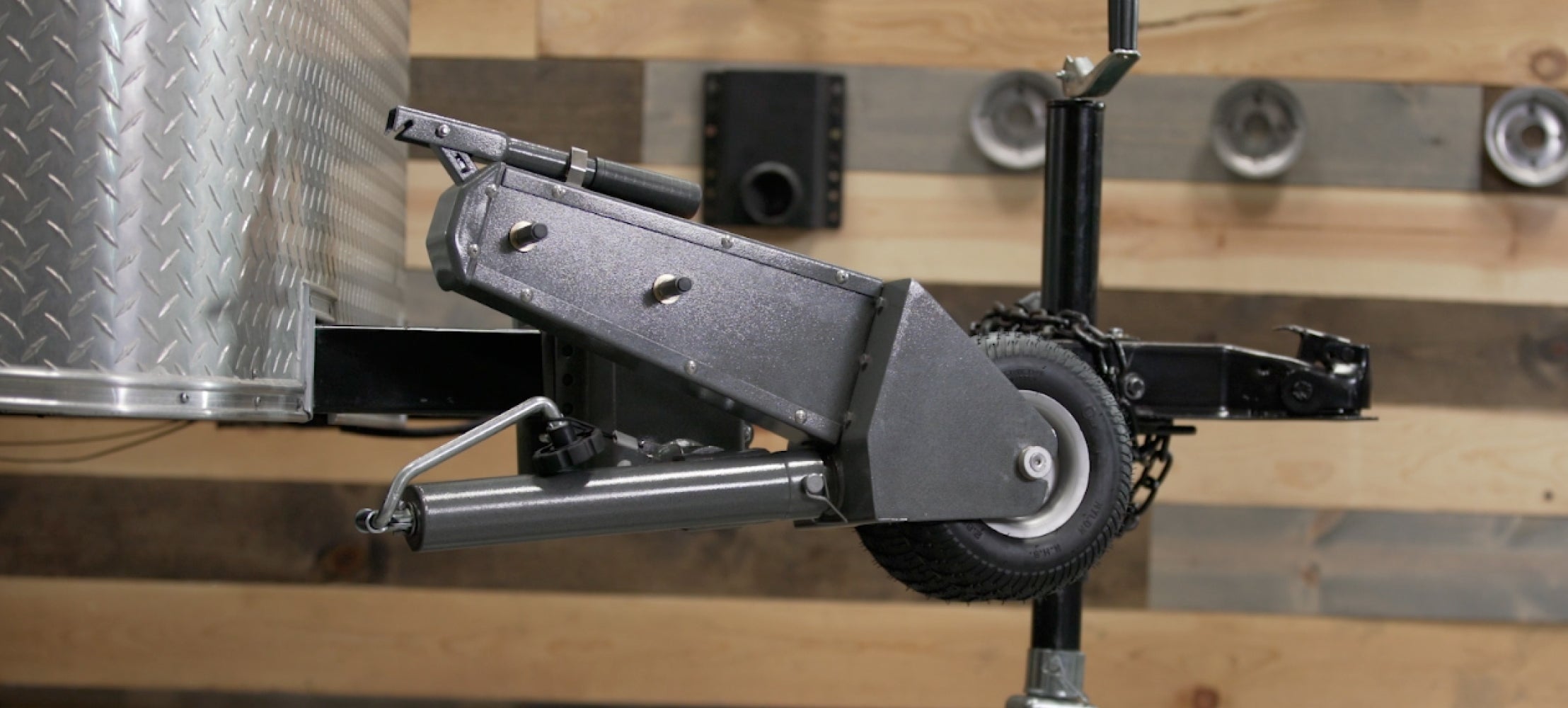 【新品】  Box(Wide) Trailer Valet 5X Trailer Mover – Manual Crank + Jack