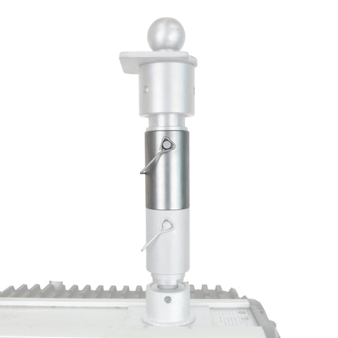 4-inch Hitch Ball Base Height Extension attached to Trailer Valet RVR mover