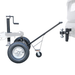 The Trio Bundle - Adjustable Height Trailer Dolly, 10K Adjustable Drop Hitch, and a JX 5K Center Drill-Powered Jack