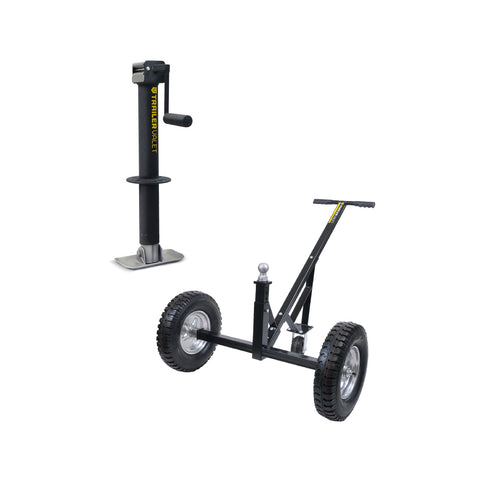 Complete Standard Bundle image with Trailer Valet jack and dolly – rugged tools for trailer handling - TVEHADB1