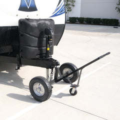 The Essentials Bundle - Adjustable Height Trailer Dolly and 3,500 lbs Electric Jack