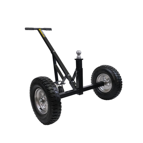 Side angle view of Essentials Dolly – height adjustable dolly with handle and built-in brake - TVEHAD