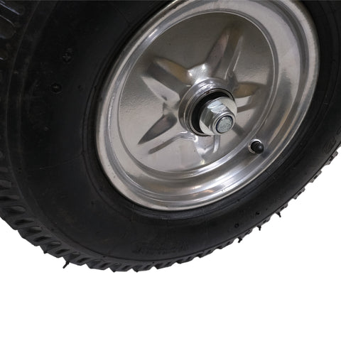 Close-up of polyurethane wheel set – high load capacity, non-marking for trailer use - TVEHAD