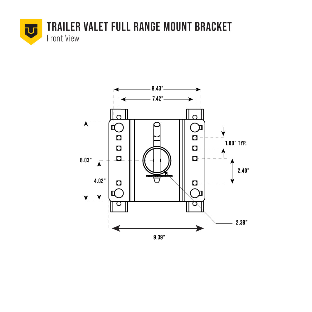 Full Range Mounting Bracket – Trailer Valet