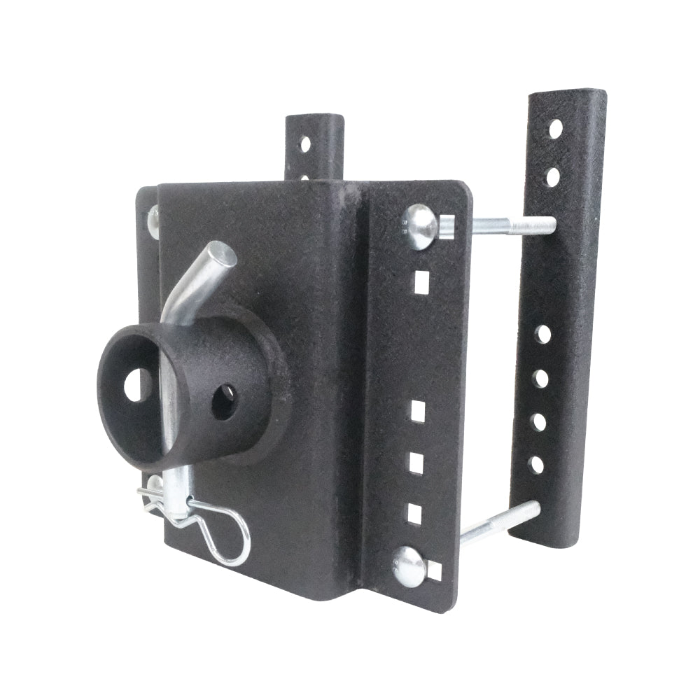 Supports de stationnement de soutien de remorque de 2 morceaux comprenant le support et le support de bride pour la remorque de voiture Supports de stationnement de soutien de remorque de 2 morceaux comprenant le support et le support de bride pour la remorque de voiture