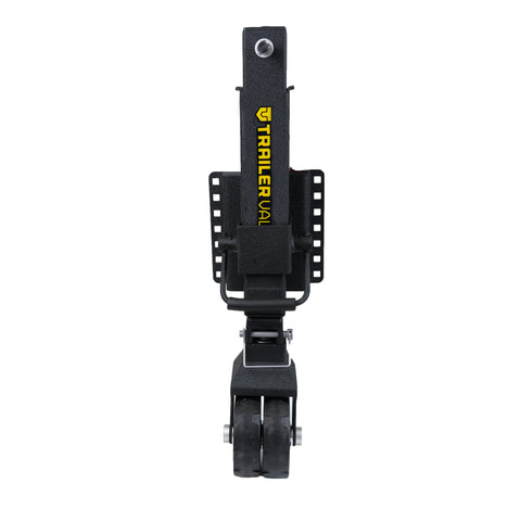 Front view of Trailer Valet JX3-SS – featuring powder-coated finish and footplate - TVJX3-SS