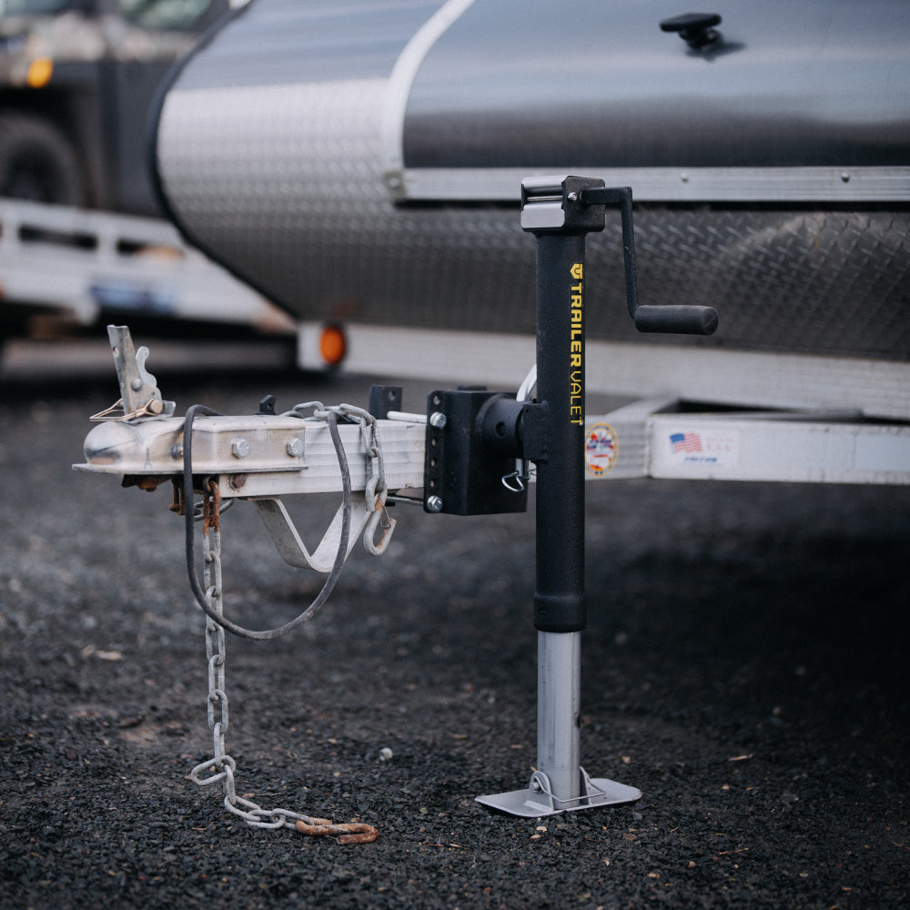 Trailer Valet JX5-S 5,000 lb Side-Mount Drill-Powered Jack
