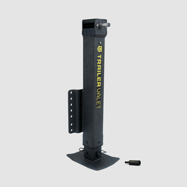 Jet Trailer用アルミ14x6J 2本 Trailer Valet JX7-S 7,000 lb Side-Mount Drill-Powered Jack