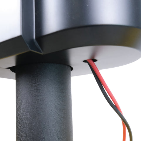 PJX3500 electric jack with exposed wiring from top-down angle