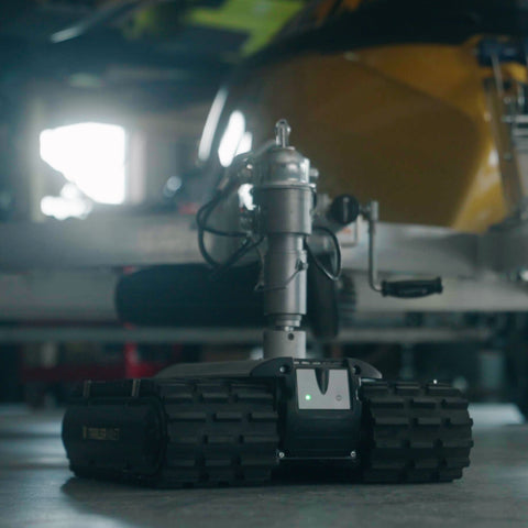 Lifestyle image of RVR5 being maneuvered in garage or paved space - REFTVRVR5