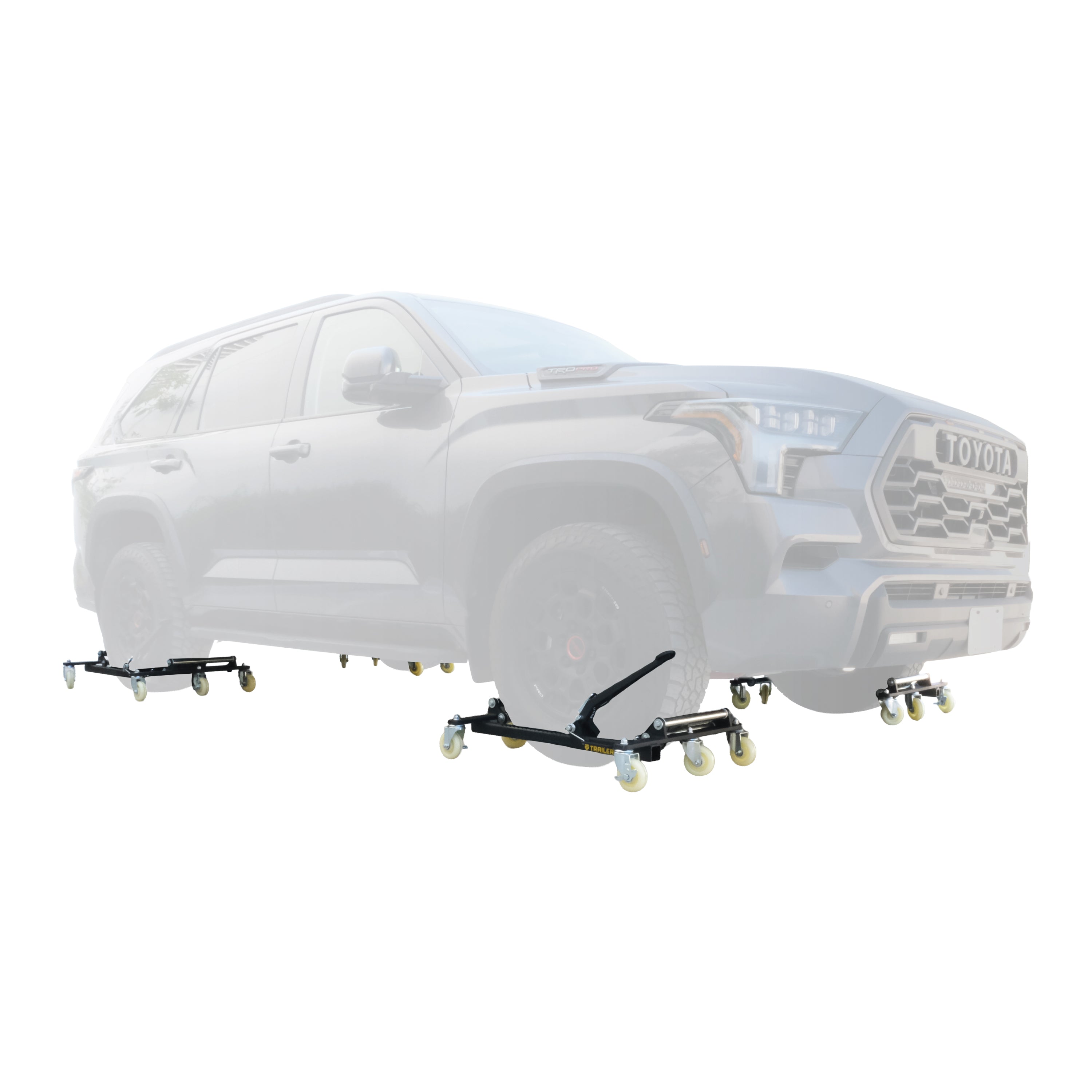 Wheel Dollies with Storage Rack – Trailer Valet