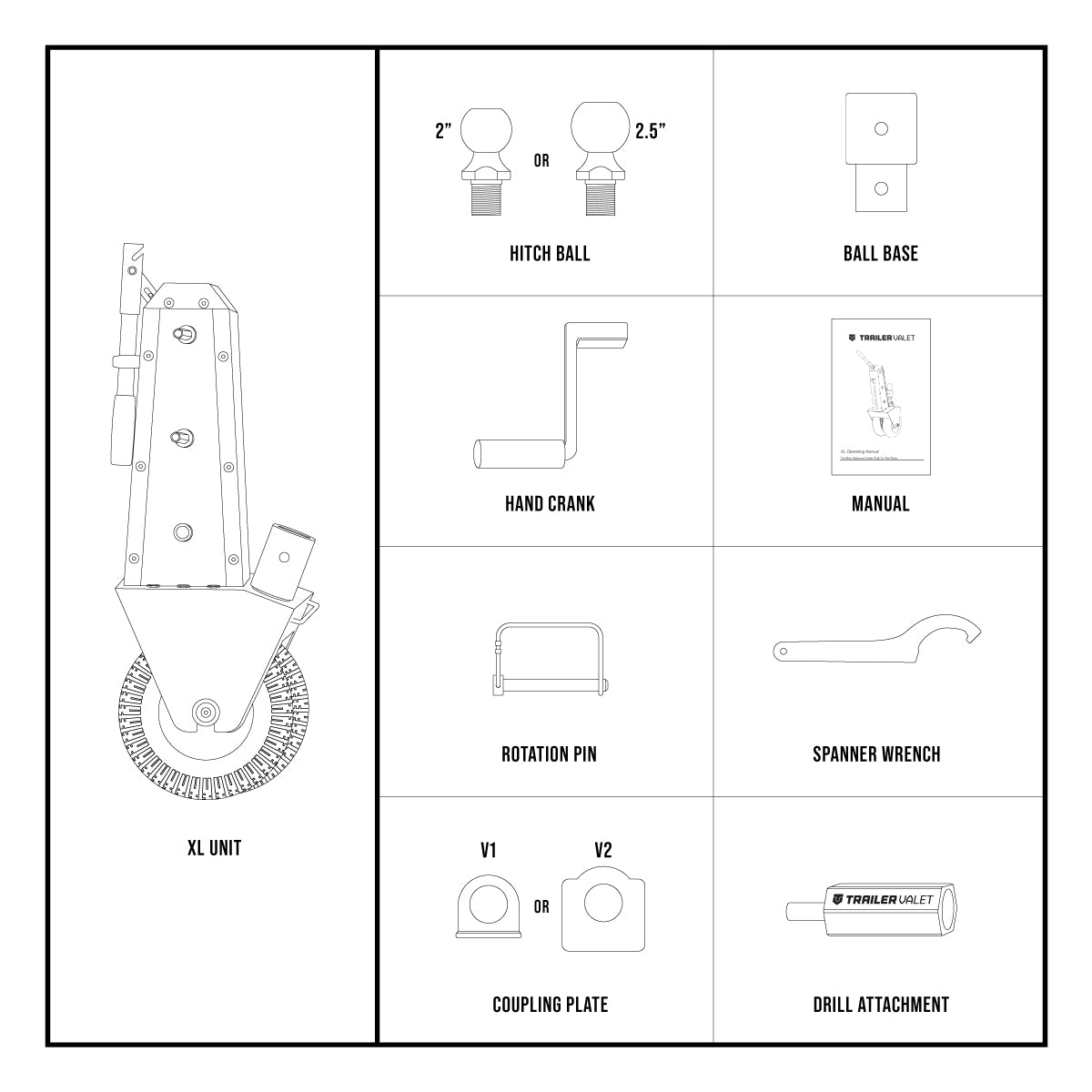 Refurbished Trailer Valet XL 2" Ball