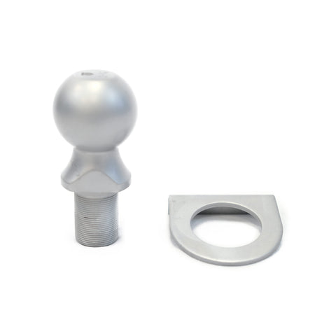 Trailer Valet coupling plate with 2" ball shown on white background - TVHB20