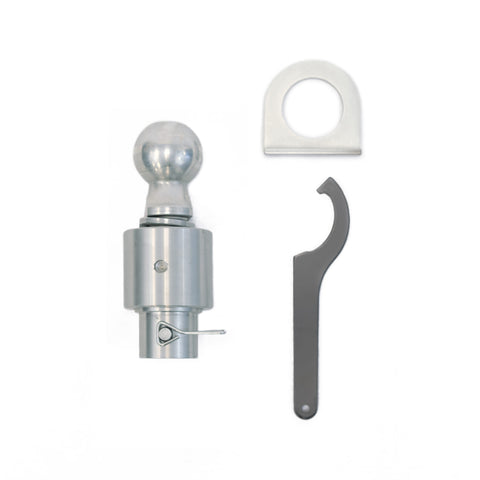 Coupling plate and spanner wrench kit laid out on table - OBTVBB25