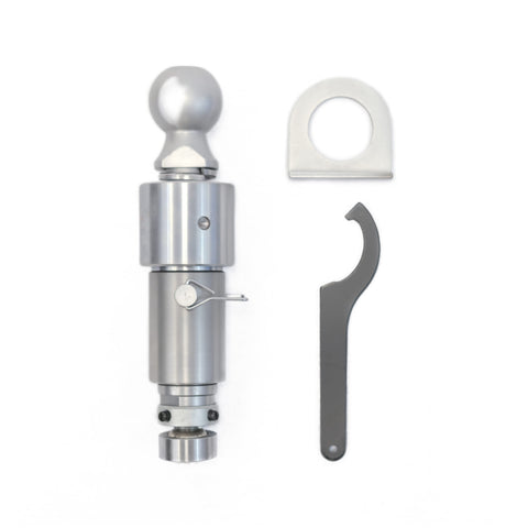 RVR ball mount kit with spanner wrench and coupling plate (2" size) - TVRVRBB20